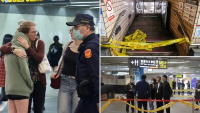 Атака дымовыми шашками и ножом в Тайбэе: Один убийца, четверо погибших