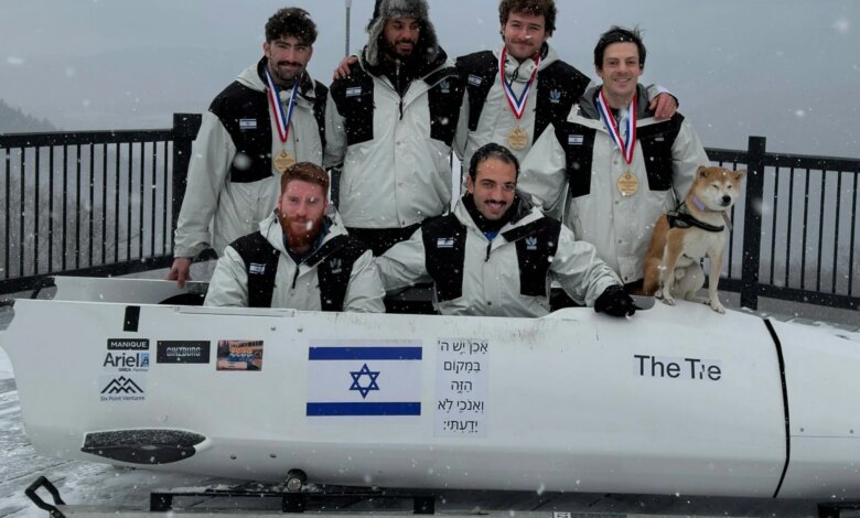 Израильская бобслейная команда впервые квалифицировалась на Зимнюю Олимпиаду