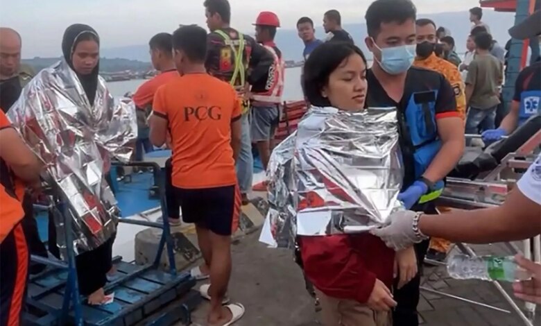 Трагедия на Филиппинах: паром с более чем 350 людьми на борту затонул, погибли 18 человек