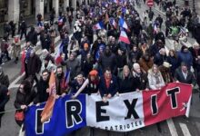 Французские фермеры выступают против политики ЕС