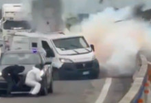 Смелое ограбление в Италии: вооруженные нападавшие атаковали бронированную машину