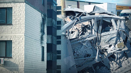 Массированная атака дронов на Белгородскую область