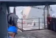 Столкновение американских военных кораблей у побережья Южной Америки