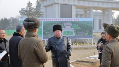 Ким Чен Ын посетил строительную площадку музея, посвященного подвигам северокорейских войск в России