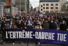 Убийство националиста в Лионе: более 3,2 тысячи человек вышли на марш в память о Квентине Деранке