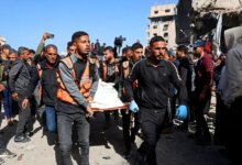 Израиль наносит удары по Газе в ответ на нарушение перемирия