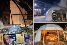 Трагедия в Швейцарии: Памятник жертвам ночного клуба уничтожен пожаром