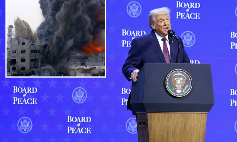 "Совет Мира" президента Трампа соберется в Вашингтоне для обсуждения восстановления Газы
