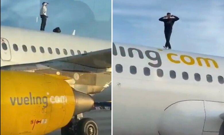 Безумный танец на крыше самолета: марокканец задержал рейс в Амстердам