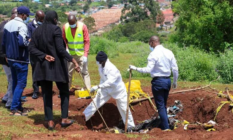 33 тела, включая детей, найдены в братской могиле на западе Кении