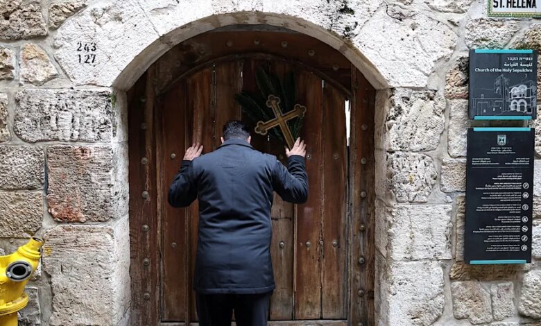 Вербное воскресенье под ракетным огнем