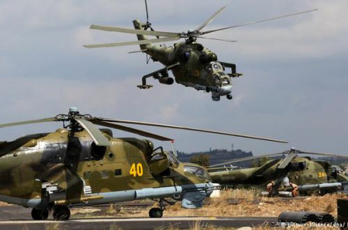 В Сирии сбили русский вертолет