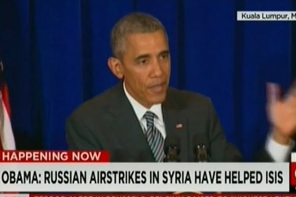 Обама обратился к Путину из-за Сирии