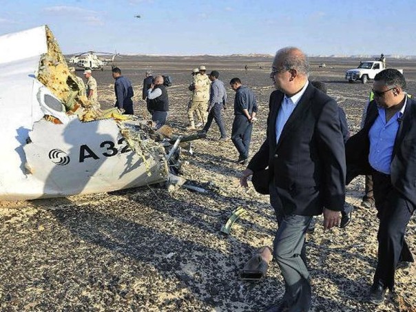 Борт МЧС с останками погибших на Синае вылетел в Санкт-Петербург