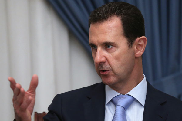 Враждебные Сирии страны усилии поддержку боевиков — Башар Асад