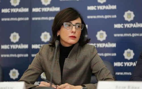 Хатия Деканоидзе назначена начальником государственной милиции Украины