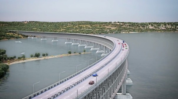 Росавтодор: Строительство моста в Крым начнется в середине зимы следующего 2016-ого года