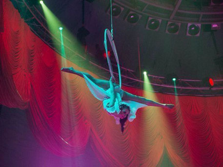 Воздушная гимнастка сорвалась с высоты в кировском цирке