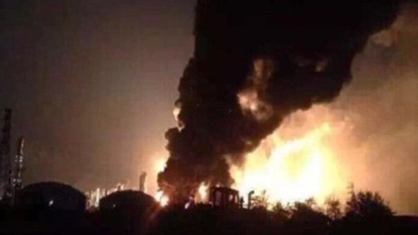 В Китае взорвалась фабрика фейерверков