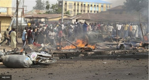 Камерун Африка взрыв