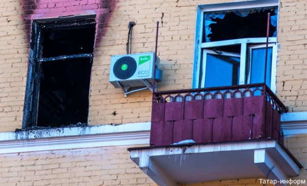 Пострадавших в пожаре в Казани перевели в гостиницу «Стрела»
