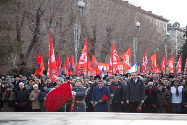Рязанцы подчеркнули 73-ю годовщину победы в Сталинградской борьбе