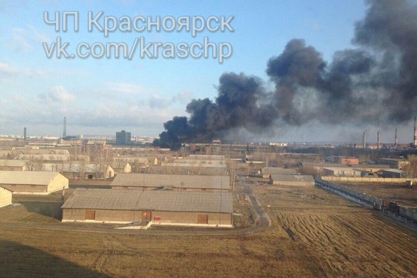 В Красноярске зажегся мебельный цех