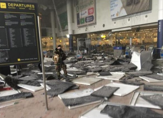 Посольство в Бельгии узнает наличие белорусов среди пострадавших в аэропорту Брюсселя