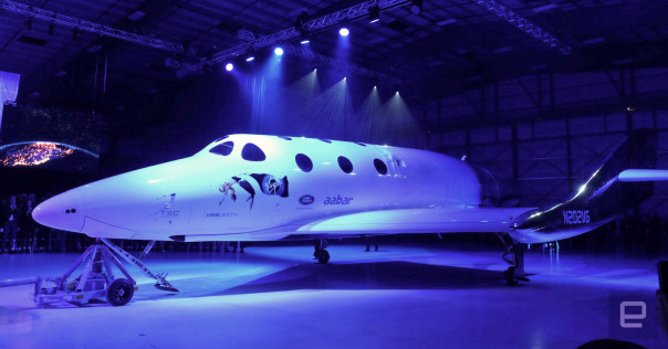 Ричард Бренсон представил новый космический корабль Virgin Spaceship Unity