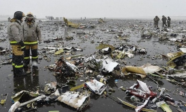 Останки погибших при крушении Boeing привезли в морг Ростова