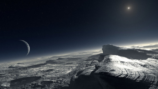Космический аппарат New Horizons нашел облака на Плутоне