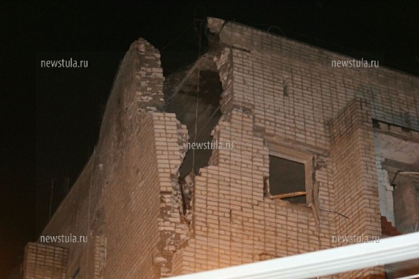 В Ясногорске под Тулой произошел взрыв бытового газа в пятиэтажном доме