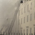 Первопричиной пожара в помещении Минобороны могла стать неисправность проводки