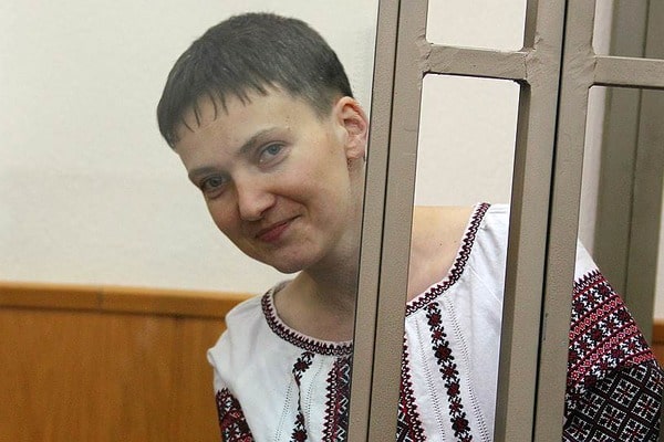 Российский Минюст получил от украинского запрос на выдачу Надежды Савченко