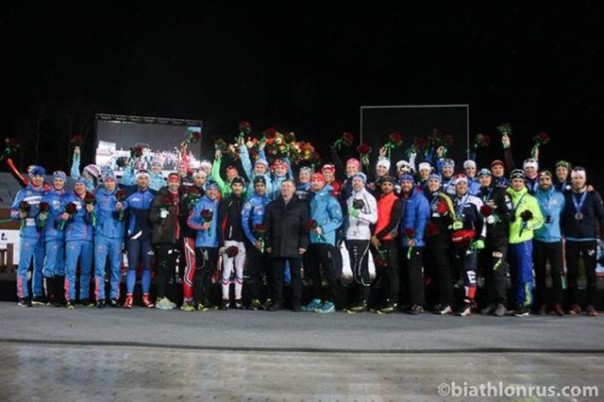 В Тюмени прошли смешанные эстафеты у лыжников и биатлонистов