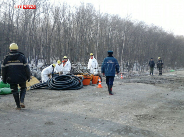 В Хабаровском крае прорвало нефтепровод