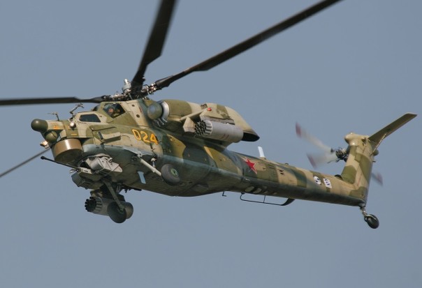 Российский вертолет разбился в Сирии, летчики погибли