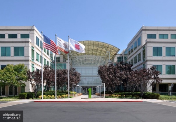 В штаб-квартире Apple в Калифорнии отыскали труп мужчины