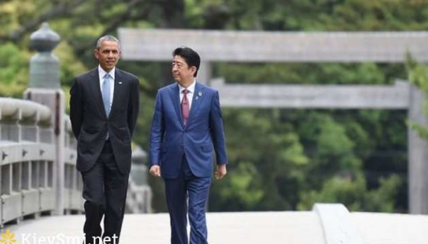 Обама прибыл с историческим визитом в Хиросиму