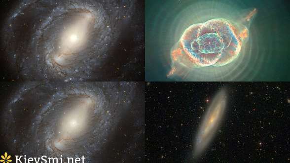 Астрономы изучили уникальные галактики в форме арахиса