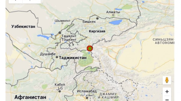 В Кыргызстане случилось землетрясение силой в эпицентре 6