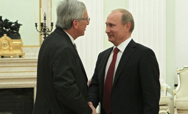 Юнкер обсудит с Путиным тему санкций