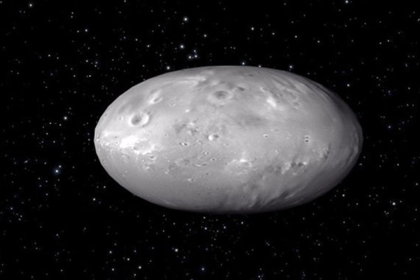 Поверхность спутника Плутона Никты покрыта водным льдом — ученые