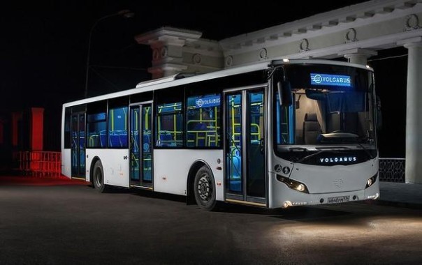 В Волгограде представили беспилотный автобус Volgabus