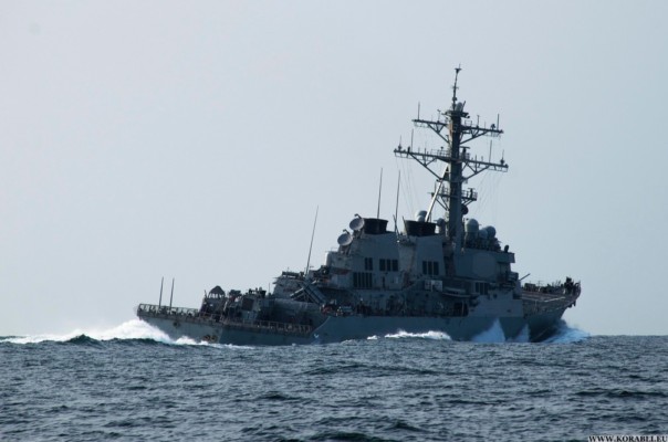 Американский эсминец Porter готовится зайти в Чёрное море 6 июня