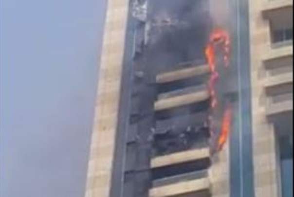 В Дубае потушили пожар в одном из самых высоких небоскребов