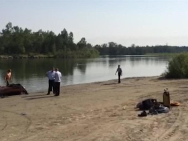 Тело полицейского Матонина обнаружили cотрудники экстренных служб в реке Китой в Ангарске