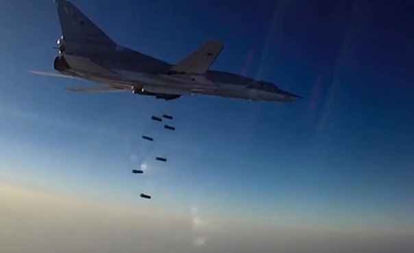 Российская авиация начала бомбить террористов ИГ с базы в Иране