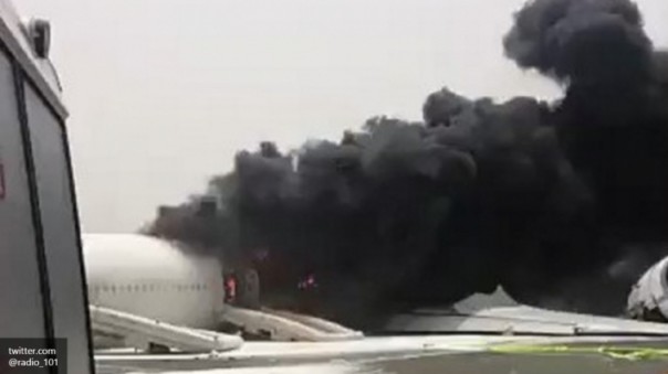 В аэропорту Дубая при посадке зажегся «Боинг-777»