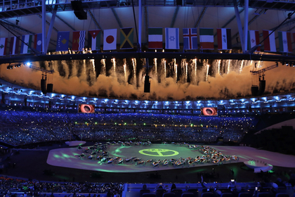 В Рио-де-Жанейро началась церемония открытия олимпиады